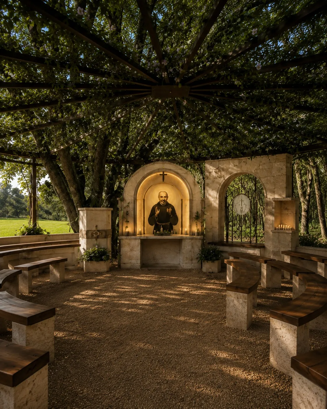 Nicho de São Padre Pio